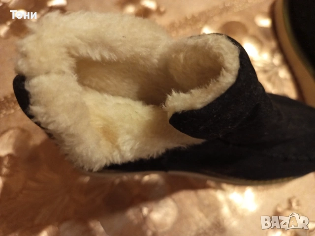 Нови Дамски Зимни Боти Изцяло от Натурален Велур 38 , снимка 2 - Дамски боти - 53488974