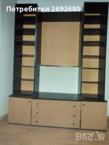 Холна секция със стъклена част 160/211см.-височина/продава се и на части , снимка 6 - Секции и витрини - 51750290