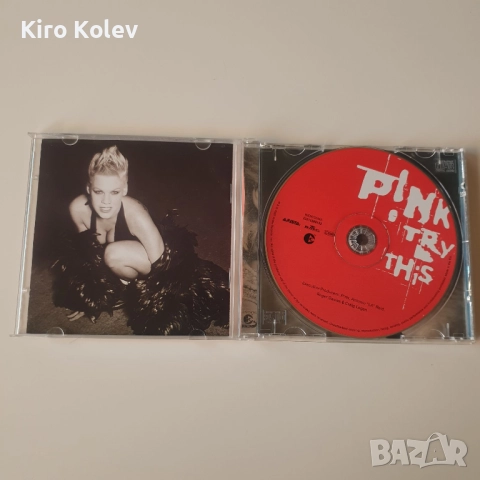 pink try this cd, снимка 2 - CD дискове - 51751464
