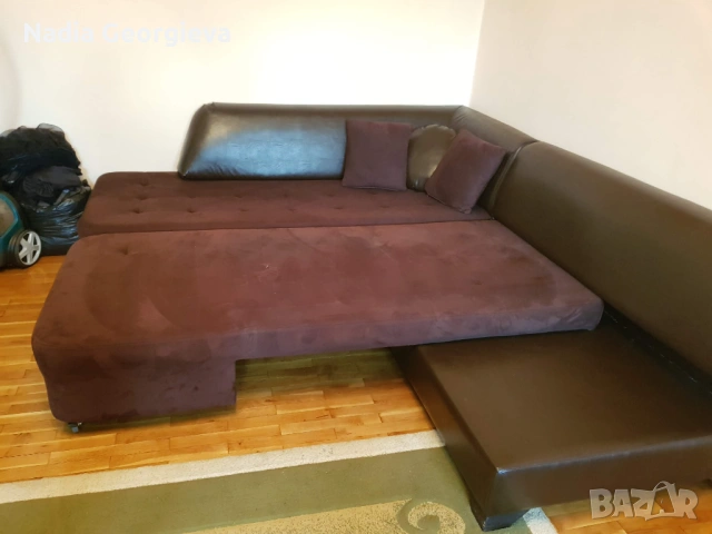 Холна гарнитура, снимка 5 - Дивани и мека мебел - 53439354