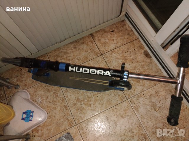 Hudora big wheel 125 детски скутер до 100кг, снимка 5 - Детски велосипеди, триколки и коли - 41494196