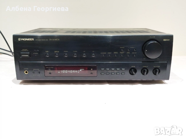 Усилвател PIONEER SX- 304 RDS, снимка 9 - Ресийвъри, усилватели, смесителни пултове - 52294916