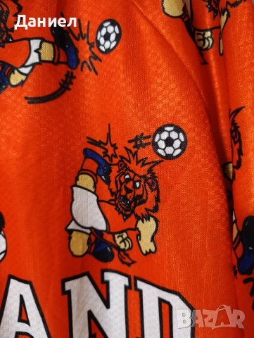 Рядка винтидж фен тениска на Холандия, снимка 5 - Фен артикули - 51459914