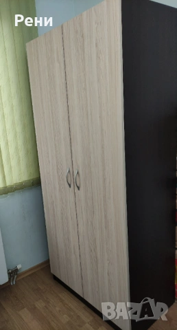 Двукрилен гардероб, снимка 2 - Гардероби - 53078771