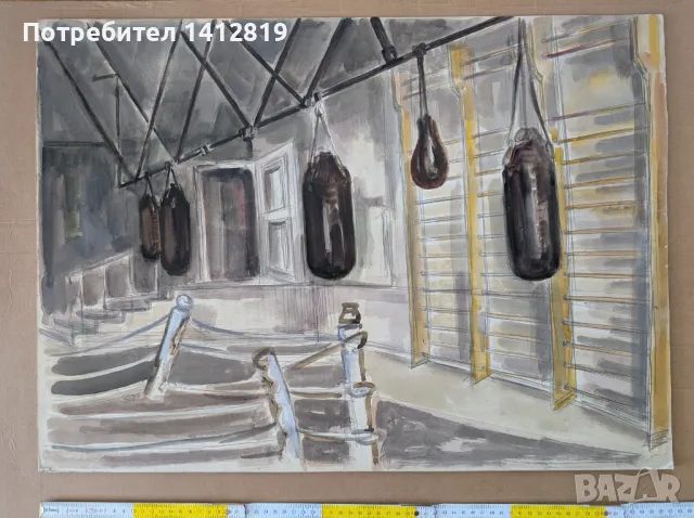 Соломон /Мони/ Майер АЛАДЖЕМОВ /1922-2006/, снимка 7 - Картини - 49617742