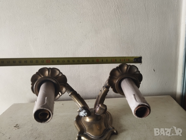 Бароков аплик за стена , снимка 4 - Лампи за стена - 44825724