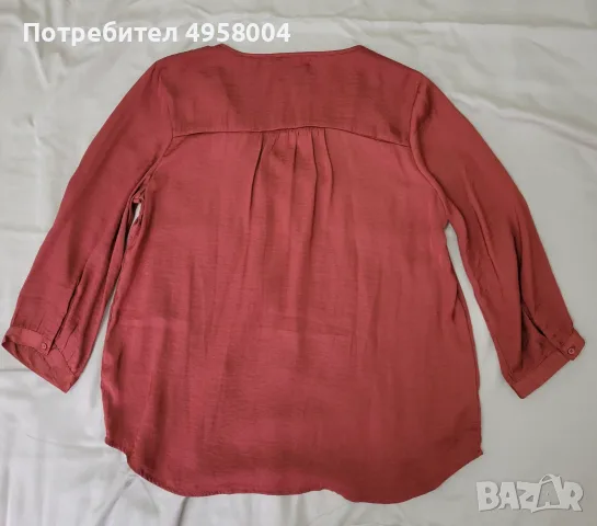 Дамска блуза GAP, цвят теракота/ръжда, размер M, снимка 5 - Блузи с дълъг ръкав и пуловери - 56208499