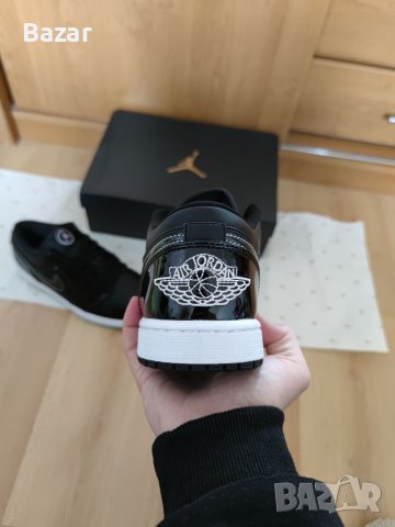 Nike Air Jordan 1 Low Carbon Black All Star размер 42 номер обувки маратонки черни кецове мъжки , снимка 4 - Маратонки - 39197684