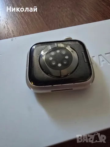 Apple Watch 7 41mm Starlight, снимка 2 - Смарт часовници - 56357925