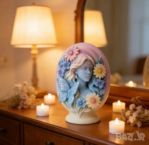 Молд яйце с жена и пеперуда, снимка 10 - Форми - 53412627