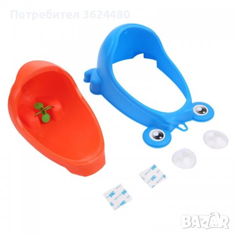 Детски писоар за стена във формата на жабка, снимка 13 - За банята - 39989269