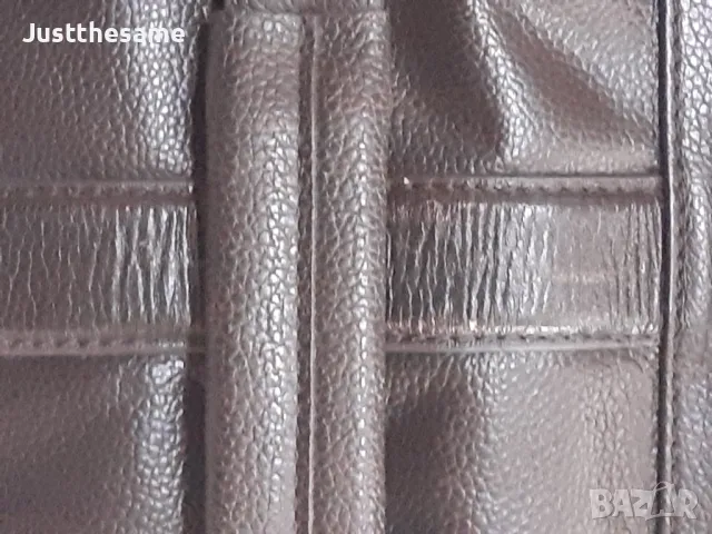  Елегантна чанта за документи и лаптоп от естествена телешка кожа Boccaccio, снимка 7 - Чанти - 47302592