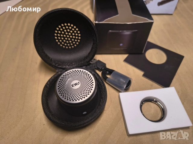 EWA106 Мини Bluetooth високоговорител с калъф за пътуване, водоустойчив , снимка 3 - Bluetooth тонколони - 52026280