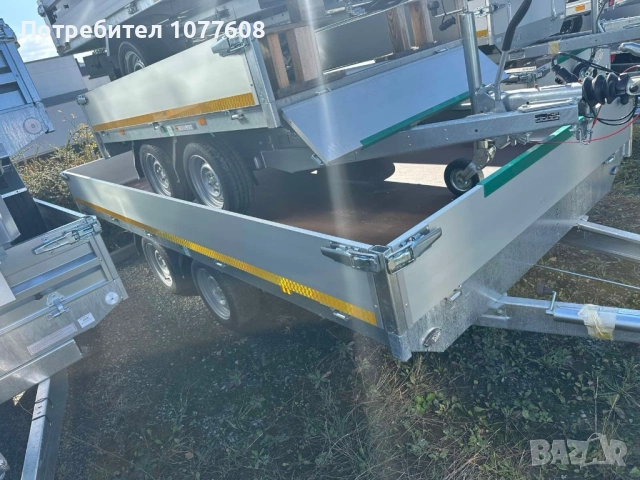 Ремарке/Платформа EDUARD 2700кг в комплект с пътеки, снимка 8 - Ремаркета - 51890328