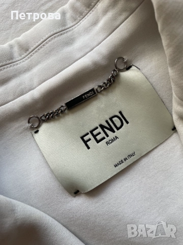 Дълго яке без ръкави Fendi IT 42/ M Оригинал, снимка 3 - Якета - 51543743