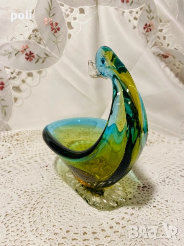 статуетка стъкло Мурано , снимка 6 - Статуетки - 51641425