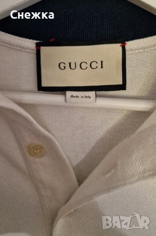 Оригинална поло тениска Gucci, снимка 3 - Тениски - 41422588