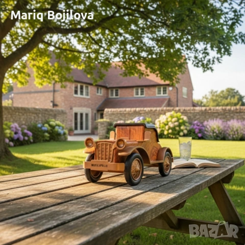 Bluetooth радио колонка A9, 5W, 1500mAh — стилен дървен дизайн, снимка 3 - Радиокасетофони, транзистори - 53441311