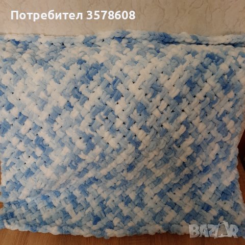 Ръчно плетено бебешко одеяло , снимка 2 - Други - 39071409
