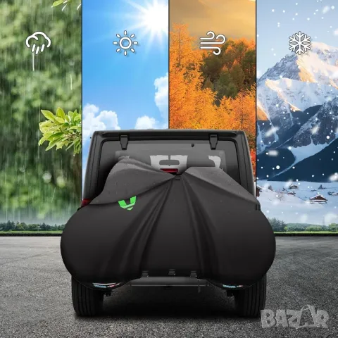 Водоустойчиво покривало за автомобилен багажник за велосипеди 