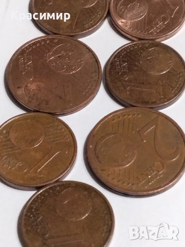 1-2 евро Цент Франция 1999 г., снимка 4 - Нумизматика и бонистика - 51861002