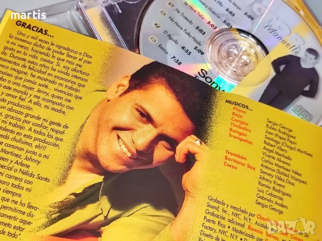 Víctor Manuelle CD , снимка 2 - CD дискове - 44476925