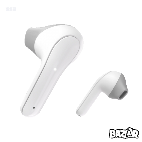 Bluetooth слушалки Hama Freedom Light, True Wireless гласов контрол бял 00184068, снимка 1 - Слушалки, hands-free - 36163444