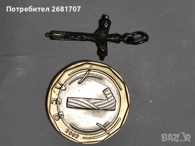 Много старо кръстче , снимка 2 - Антикварни и старинни предмети - 38845182