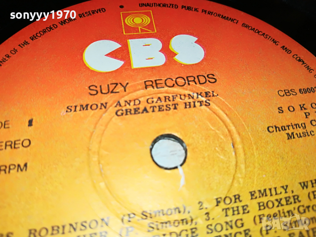 SOLD OUT-SIMON AND GARFUNKELS 2503221924, снимка 16 - Грамофонни плочи - 36232575
