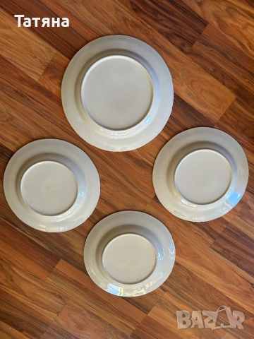 Комплект Големи порцеланови чинии за сервиране, интериор, украса, снимка 2 - Други стоки за дома - 51799249