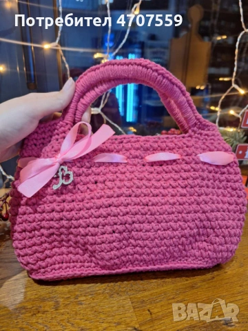 Плетени дамски чанти на една кука, снимка 3 - Чанти - 53080806