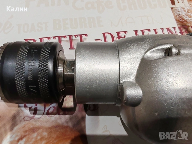 Елпром Б-13 едноскоростна бормашина., снимка 2 - Бормашини - 53363403