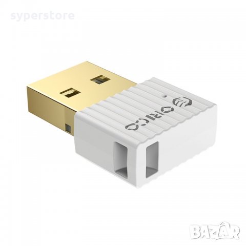 Блутут за компютър, лаптоп Orico BTA-508-WH-BP Mini USB Bluetooth 5.0 + BR/EDR Adapter, снимка 2 - Друга електроника - 35795373