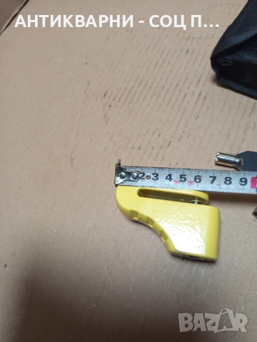 Старо Чисто Ново Дисков Заключващ Механизъм Катинар За Мотоциклети 0.600кг., снимка 8 - Антикварни и старинни предмети - 52368944