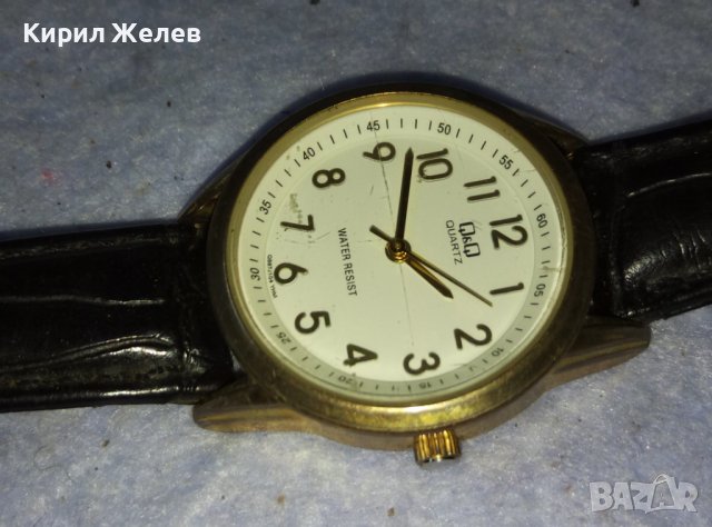 Q&Q QUARTZ МАРКОВ ЯПОНСКИ ДАМСКИ ЧАСОВНИК Кю и Кю с КОЖЕНА КАИШКА 15171, снимка 8 - Дамски - 42143601