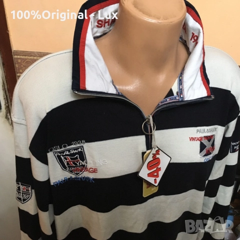 Paul&Shark-orginal-3XL, снимка 10 - Блузи - 52697445