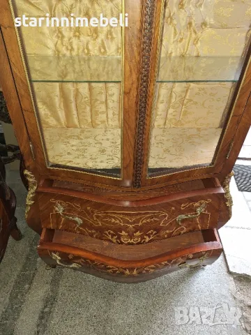 Барокова френска витрина , снимка 5 - Секции и витрини - 49188218