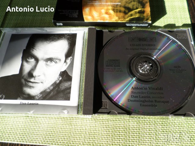 Vivaldi - Recorder Concertos - Dan Laurin, снимка 4 - CD дискове - 39195366