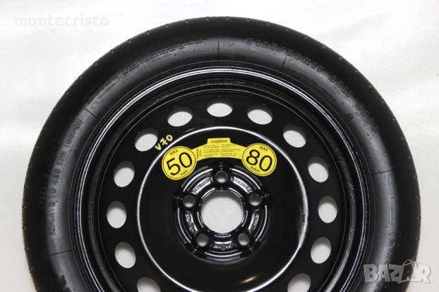 Резервна гума патерица Volvo S60 (2000-2009г.) Volvo V70 (1997-2006г.) 65.1 / 5x108, снимка 3 - Гуми и джанти - 53817557