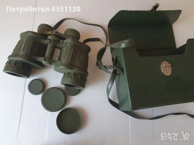 военен бинокъл Germany porst 8 40, снимка 6 - Други ценни предмети - 48709595
