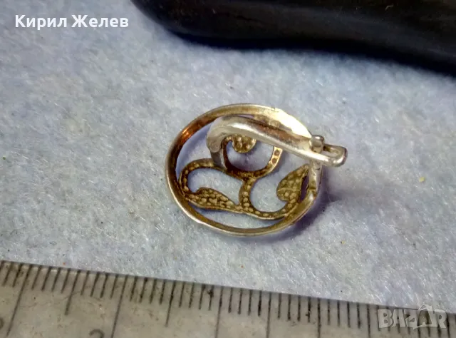 Стара АНГЛИЙСКА СРЕБЪРНА ОБЕЦА СРЕБРО ВИСОКА ПРОБА ФИНА АЖУРНА РЪЧНА ИЗРАБОТКА 48233, снимка 8 - Антикварни и старинни предмети - 48901639