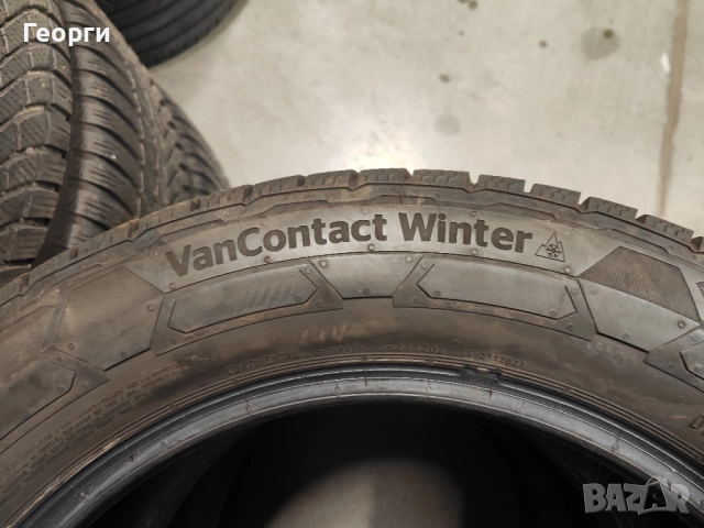 2бр. зимни гуми 215/60/17C Continental, снимка 3 - Гуми и джанти - 52745530