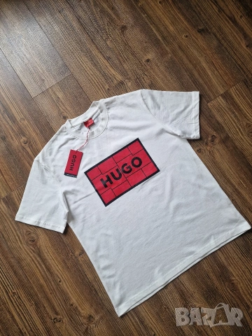 Страхотна мъжка тениска HUGO BOSS размер S M L XL 2XL , снимка 2 - Тениски - 53212747