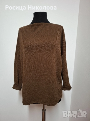 д блуза и шал, снимка 3 - Блузи с дълъг ръкав и пуловери - 52320029