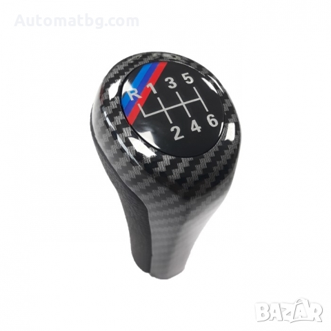 Топка за скоростен лост Automat, За BMW, 6 скорости, Карбон, снимка 4 - Аксесоари и консумативи - 36033369