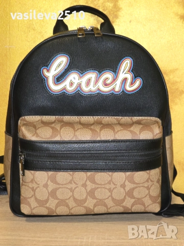 Coach оригинална дамска раница , снимка 5 - Раници - 52558883