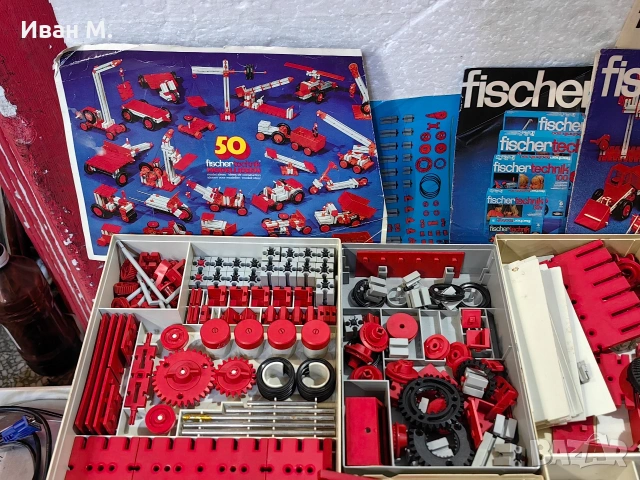 стари немски конструктори Fischer , снимка 7 - Колекции - 53423460