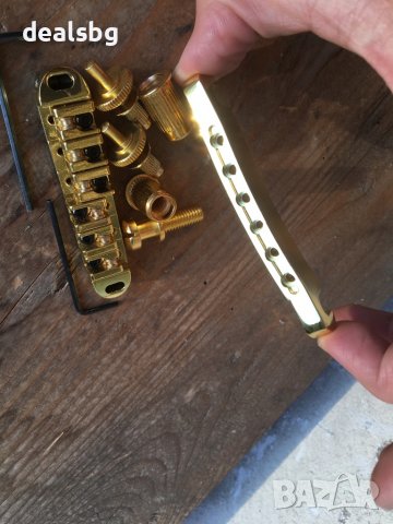 Бридж за LP tune-o-matic пълен комплект, снимка 9 - Китари - 38694154