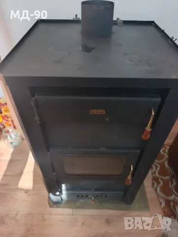 Продавам печка тип камина с водна риза Прити, 17 кw, снимка 4 - Камини - 56294745