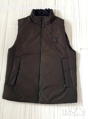 Belstaff Source Gilet Vest Mens Size S НОВО! ОРИГИНАЛ Мъжки  Елек!, снимка 11 - Спортни дрехи, екипи - 52293744